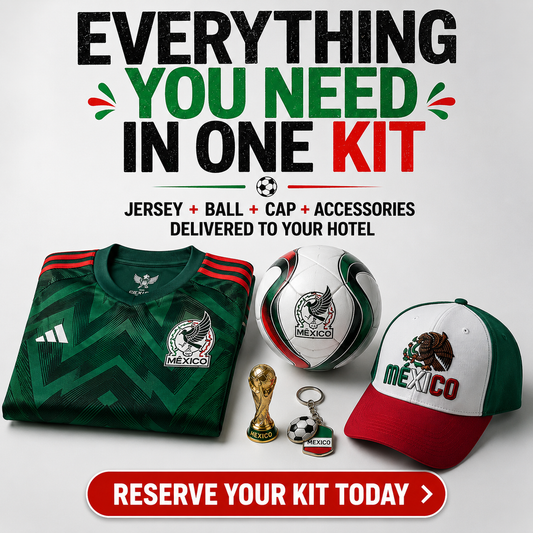 World Cup Fan Kit Mexico 2026 | Delivered to Your Hotel 🇲🇽⚽