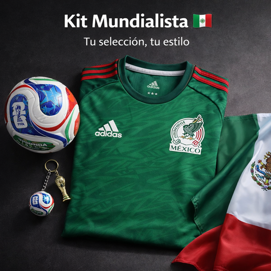 Kit Mundialista 2026 ⚽ Elige tu seleccion y recibelo en casa.